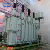 Transformador de Distribución Trifásico de Baja Pérdida de 110kV-220kV, Sumergido en Aceite, para Exteriores, para Redes Eléctricas Urbanas de Media y Alta Tensión