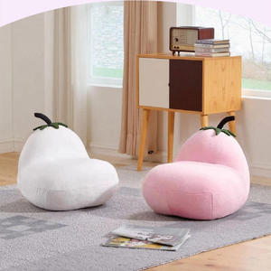 كرسي أريكة باذنجان مستدير ، مناسب لغرفة المعيشة وأرائك غرفة النوم ، أرائك مريحة وغير رسمية - Product Image 4