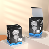Boîtes en papier d'art pour l'emballage d'ampoules LED avec design, couleur, taille et logo personnalisés