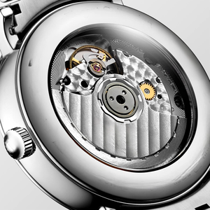 Reloj de Cuarzo de Acero Inoxidable para Hombre y Mujer, con Fecha, Esfera con Diamantes, Estilo Casual de Negocios, Correa Ajustable, Uso Diario, Longinesing - Product Image 6