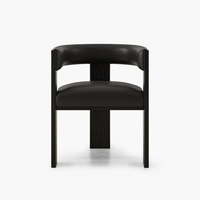 Fauteuils de salle à manger de luxe pour la maison et les restaurants, structure en bois de chêne