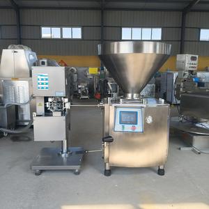 Nueva máquina de llenado de salchichas neumática al vacío eléctrica, llenadora de salchichas de sangre con maquinaria de procesamiento de carne Linker - Product Image 3