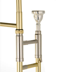 <span class=keywords><strong>Trombone</strong></span> Bb Kit au meilleur <span class=keywords><strong>prix</strong></span>, laque dorée, instruments à vent en cuivre ténor alto, trombones de marche - Product Image 5