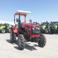 12HP 15HP 18HP 25hp 30hp 40hp 50hp 60hp empat roda 4*2 25hp Diesel Mini traktor 4x4 pertanian traktor untuk dijual