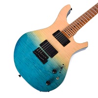 Sevillana JOM-910 Factory Custom Gradient Blue Quilted Maple Electric Guitar for Wholesale OEM ODM