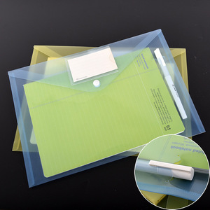 Cartella Portadocumenti in <span class=keywords><strong>Plastica</strong></span> A4, Busta <span class=keywords><strong>Trasparente</strong></span> in PP per Archiviazione Documenti - Product Image 4