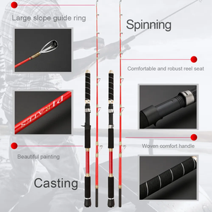 <span class=keywords><strong>La</strong></span> <span class=keywords><strong>mejor</strong></span> <span class=keywords><strong>caña</strong></span> de <span class=keywords><strong>pescar</strong></span> ultraligera de carbono rojo de 2 secciones, placa de hierro de agitación lenta, <span class=keywords><strong>caña</strong></span> de <span class=keywords><strong>pescar</strong></span> telescópica con mosca <span class=keywords><strong>para</strong></span> trucha, lubina, China EVA - Product Image 3