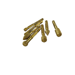 Diamond Grinding Head <b>Set</b> 7 <b>Pc</b> Cylindrical For Ceramic Tile Metal Deburring Polishing - Product Image 5