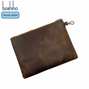 Étui à balles de golf en cuir véritable Boshiho, pochette de rangement premium pour objets de valeur de golf, sac de rangement pour accessoires de golf - Product Image 2