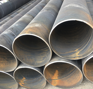 Tuyau en acier soudé en spirale API 5L ASTM A252, tuyau en acier soudé en spirale SSAW pour pieux, eau, gaz, pétrole - Product Image 5