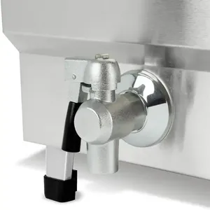 20L thép không gỉ điện khoai tây chiên Máy chiên gà KFC khoai tây chiên nồi chiên đơn công nghiệp thương mại nồi chiên sâu - Product Image 4