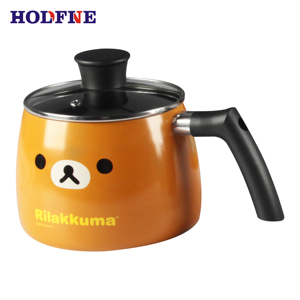 Juego de Tres Piezas de Aluminio Antiadherente en un Estilo de Dibujos Animados Adorable que Incluye una Olla para Leche y una Sartén para Tamagoyaki - Product Image 4