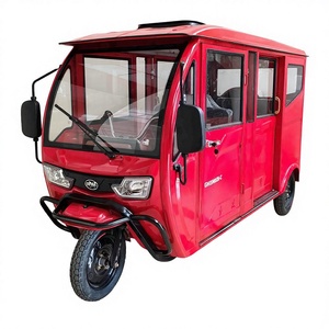 Motocicleta Eléctrica <span class=keywords><strong>de</strong></span> Tres Ruedas Gonghua al por Mayor, Carrocería Cerrada, 4 Pasajeros, Carga Útil <span class=keywords><strong>de</strong></span> 300-400 kg, <span class=keywords><strong>Transporte</strong></span> Comercial <span class=keywords><strong>de</strong></span> Pasajeros - Product Image 1