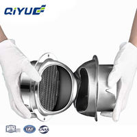 Grille d'aération ronde en acier inoxydable pour mur extérieur, 4/5/6 pouces, en métal, pour système de ventilation centralisée domestique CVC