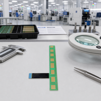 Clavier à membrane rétroéclairé LED personnalisé OEM/ODM, conforme IATF 16949, pour panneau de commande de qualité médicale, circuit imprimé flexible