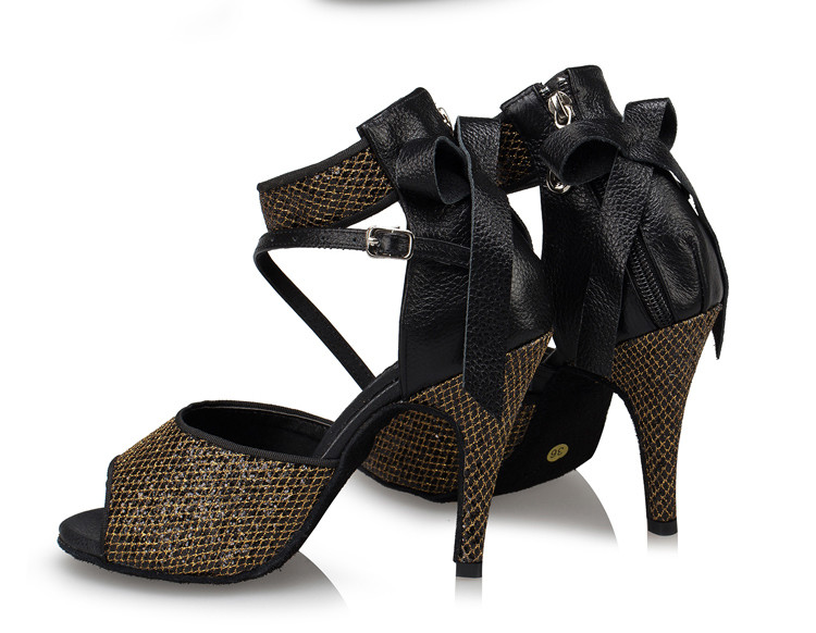 Ladies Latin Dance Shoes Professional High Heeled Tango Jazz Salsa Dancing Shoes Women