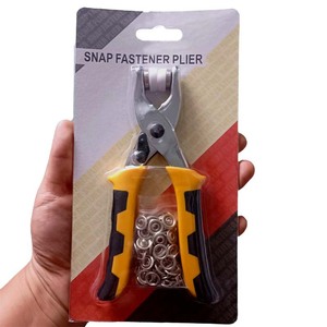 Snap Fastener Plier 1/2 In Jaw Chrome Vanadium Steel Household Tool - Product Image 4