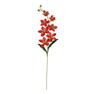 Flores Artificiales de Orquídea Cymbidium de Tela de Seda, 7 Cabezas, Flores en Jarrón, Decoración del Hogar, Accesorios para Bodas, Adorno para Fotografía - Product Image 5