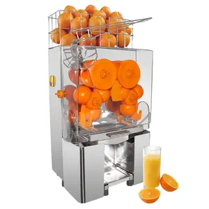 Exprimidor de frutas profesional automático, máquina exprimidora de limón fresco