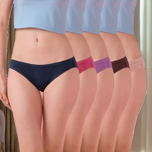 Braguita de Bikini Enamor Chic de Algodón, Cómoda para Todo el Día, Cintura Baja, Transpirable, Antimicrobiana, Antimanchas, con Elástico Interior - Product Image 2