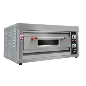 1 Deck 3 Deckplatten Gasofen Backen Brot Gebäck Kuchen Dim Sum sowohl chinesisch als auch westlich Bäcker magisches Werkzeug für Kuchen Brot Plätzchen Pizza