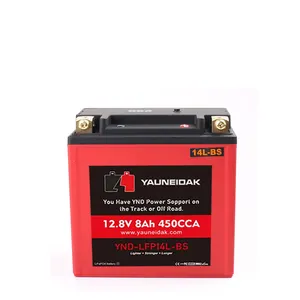 Uality-de iones de litio de 12V, 8ah, 450CCotot