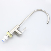 Robinet d'osmose inverse économique SUS304, robinet de cuisine, robinet d'eau potable, accessoires de purificateur d'eau
