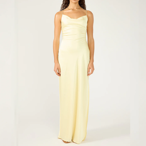 Op maat gemaakte elegante dames luxe <span class=keywords><strong>sexy</strong></span> mouwloze feestjurk met visstaart, geschikt voor club, avond, cocktail, zomer, ademend, maxi, met pailletten - Product Image 2