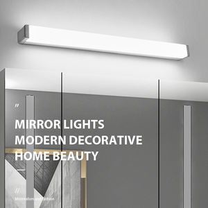 Lámpara de Pared LED Acrílica Moderna, Minimalista y Sencilla para Baño, Tocador, Hotel, con Base para Bombilla E26 - Product Image 2