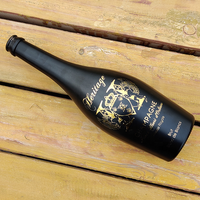 Bouteilles de champagne RSG en gros, dorées, imprimées, vides, 375 ml, 187 ml, 500 ml, givrées, noires mates, dorées, 700 ml, gonflables, 750 ml, colorées