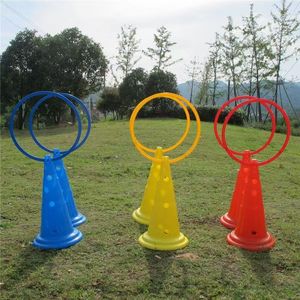 กรวยสำหรับเล่นสเกตสลาลมทำจากวัสดุ PE ทรงกรวยสำหรับฝึกความคล่องตัวขนาด9นิ้ว - Product Image 5