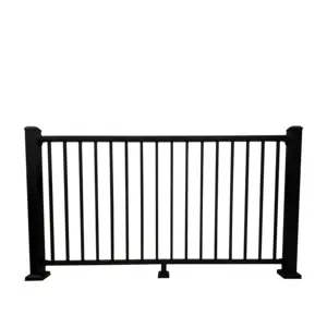 流行的BH模块化铝栏杆系统阳台和甲板栏杆纠察栏杆