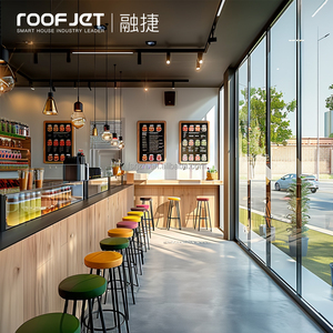 Foshan Rongjie capsula minuscola <span class=keywords><strong>casa</strong></span> prefabbricata nella foresta a prova di uragano capsula di <span class=keywords><strong>casa</strong></span> per il negozio - Product Image 4