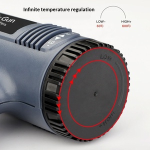 <span class=keywords><strong>Pistola</strong></span> <span class=keywords><strong>de</strong></span> Aire Caliente Infinitamente Ajustable <span class=keywords><strong>de</strong></span> 2000W, Multiusos, Industrial y Doméstica, <span class=keywords><strong>para</strong></span> Instalación <span class=keywords><strong>de</strong></span> Películas <span class=keywords><strong>para</strong></span> Ventanas - Product Image 3