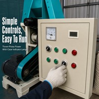 Machine extrudeuse d'aliments pour poissons et crevettes 40-60 kg/h 380V, machine de fabrication de granulés d'aliments aquatiques flottants et coulants