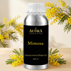 Huile diffuseur d'arômes de mimosa soluble dans l'eau, cadeau pour la maison, hôtels, prix d'usine, étiquette personnalisée, parfum naturel concentré - Product Image 1