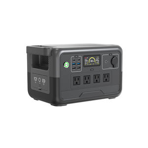 Banco de Energía Portátil de 800W 768Wh con Batería LiFePO4, Onda Sinusoidal Pura, MPPT, Carga Rápida, Generador Solar con Toma de Corriente Alterna, Respaldo de Emergencia - Product Image 3