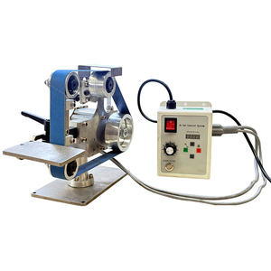 Ponceuse à bande électrique verticale et horizontale 762*25mm min ponçage à grande vitesse couteau faisant dans la rectifieuse pour le métal - Product Image 1