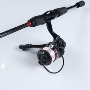 قصبة صيد كربونية بتصميم خاص 6 "6 رود + بكرة بكرة صيد خالية من 2 قسم ، مورد قصبة صيد صخرية مخصصة - Product Image 3
