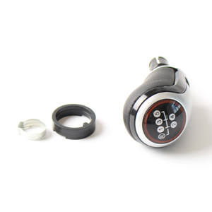 Pomo de Palanca de Cambios de Cuero para Auto, 5 y 6 Velocidades, Ergonómico, Compatible con Volkswagen Golf - Product Image 2