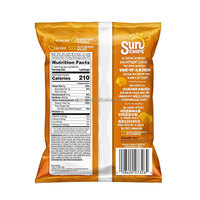 Metallisch Glänzende Gravur-Bedruckte Maßgeschneiderte Kartoffelchips-Verpackungsbeutel Innen Aluminium Metallisierte PET/VMPET/PE Sachets Lebensmittelgeeignete Beutel