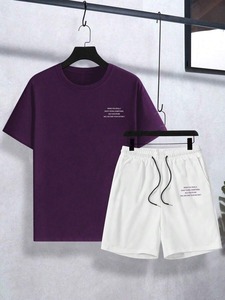 Custom-made men's summer suits, shorts, and <b>T</b>-<b>shirts</b>; factory specializing in custom-made items. f10 - Product Image 2
