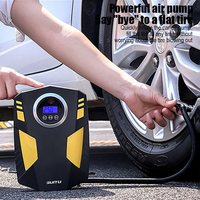 Gonfleur de pneus numérique DC 12 Volt Compresseur d'air portable pour voiture 150 PSI Compresseur d'air pour voiture Auto Moto Vélo