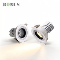 Spot encastré LED COB 12V dimmable anti-éblouissement 30W pour intérieur