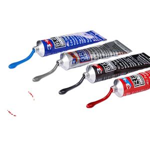 Scellant en silicone pour collecteur de cylindre de moteur de voiture et de moto 3+3, étanche, résistant à la chaleur et à l'huile, sans joint, rouge/bleu/noir/gris - Product Image 1