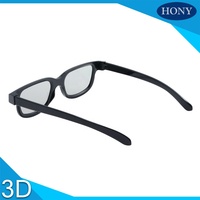 Kreisförmige 3D-Brille aus polarisiertem Kunststoff für das Master Image Cinema System