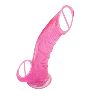 Желе, огромный фаллоимитатор на присоске, анальный пенис, реалистичный клиторальный стимулятор для пениса, секс-игрушки для женщин, женский мастурбатор - Product Image 3