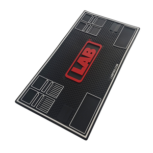 Personalized PVC Silicone Tool Mat Rubber Work Station Organizer Mat Non Slip Heat Resistant Pad for Custom Logo - Product Image 5