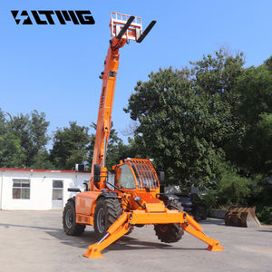 Montacargas Telescópico Diésel LTMG de 4000 kg, Tracción en las 4 Ruedas, Altura de Elevación de 18 m, Transmisión Automática, para Terrenos Accidentados con Cabina - Product Image 6