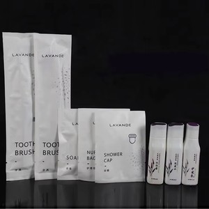TOP T-Set007 Kit di Cortesia per Hotel Personalizzato con Logo, Ecologico e Usa e Getta, con Servizio di Stampa su Carta di Pietra per Gel Doccia, da Jiangsu - Product Image 3